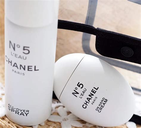 chanel 5 l'eau body spray